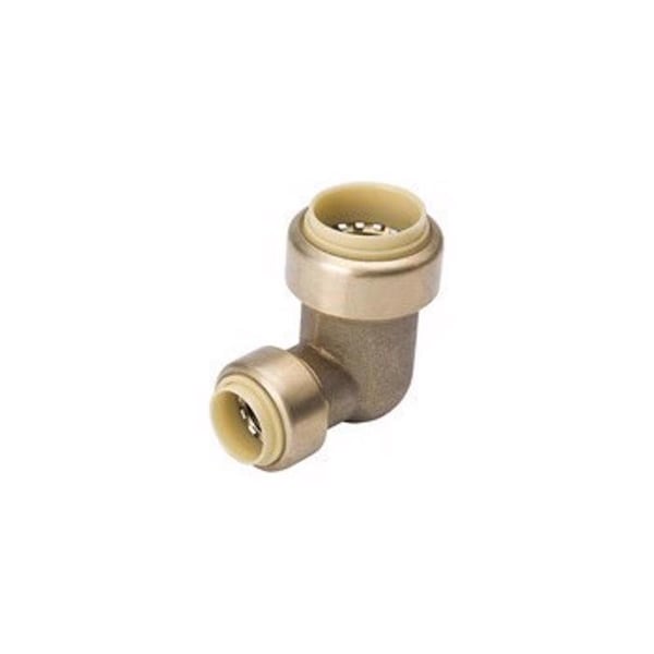 Bk Products B&K Proline Push to Connect 3/4 in. PF X 1/2 in. D PF Brass 90 Degree Elbow 6631-043 - main